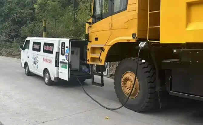 白水新能源车充电搭电